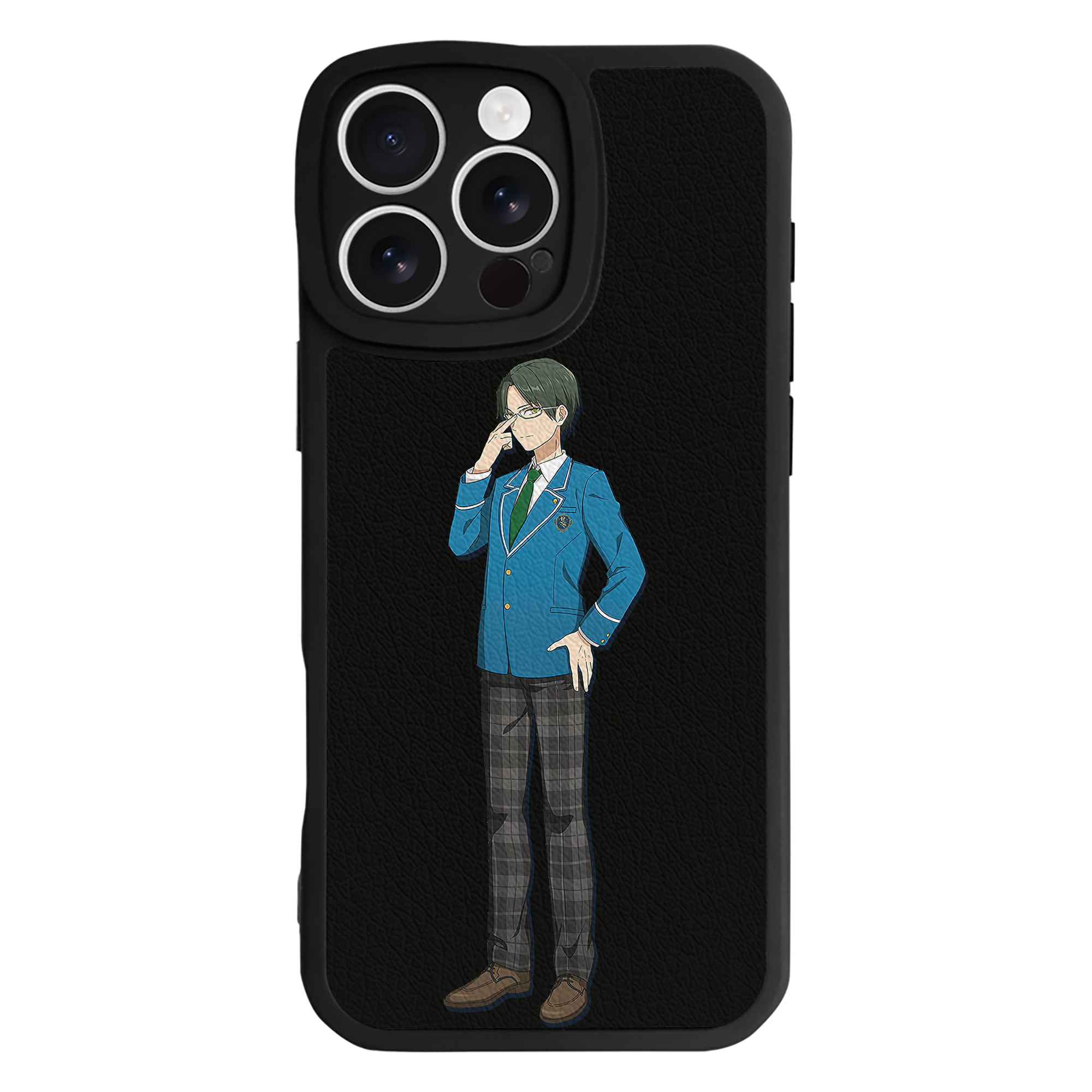 （画像用） あんさんぶるスターズ! Ensemble Stars 【iPhone 16シリーズ対応】シリコンスマホケース（レザー調） 材質：シリコン